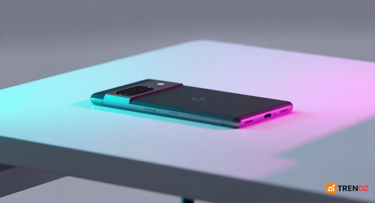 Google Pixel 10 and 10 Pro smartphones on table