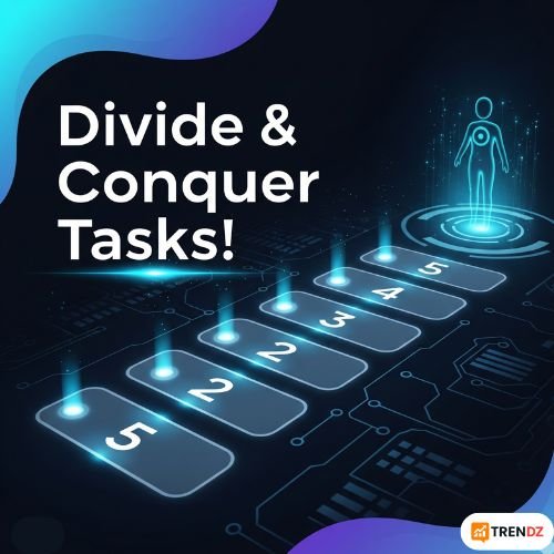 Breaking down complex tasks into easy steps for ChatGPT prompts