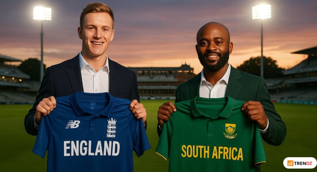  Harry Brook and Temba Bavuma ahead of England vs South Africa 2nd ODI at Lord’s.