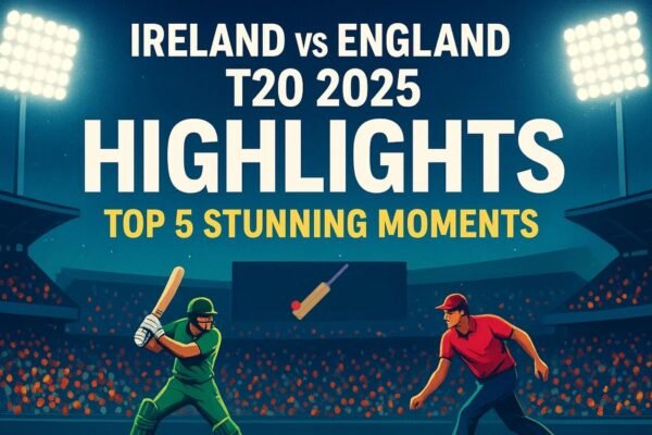 Ireland vs England T20 2025 highlights featured image