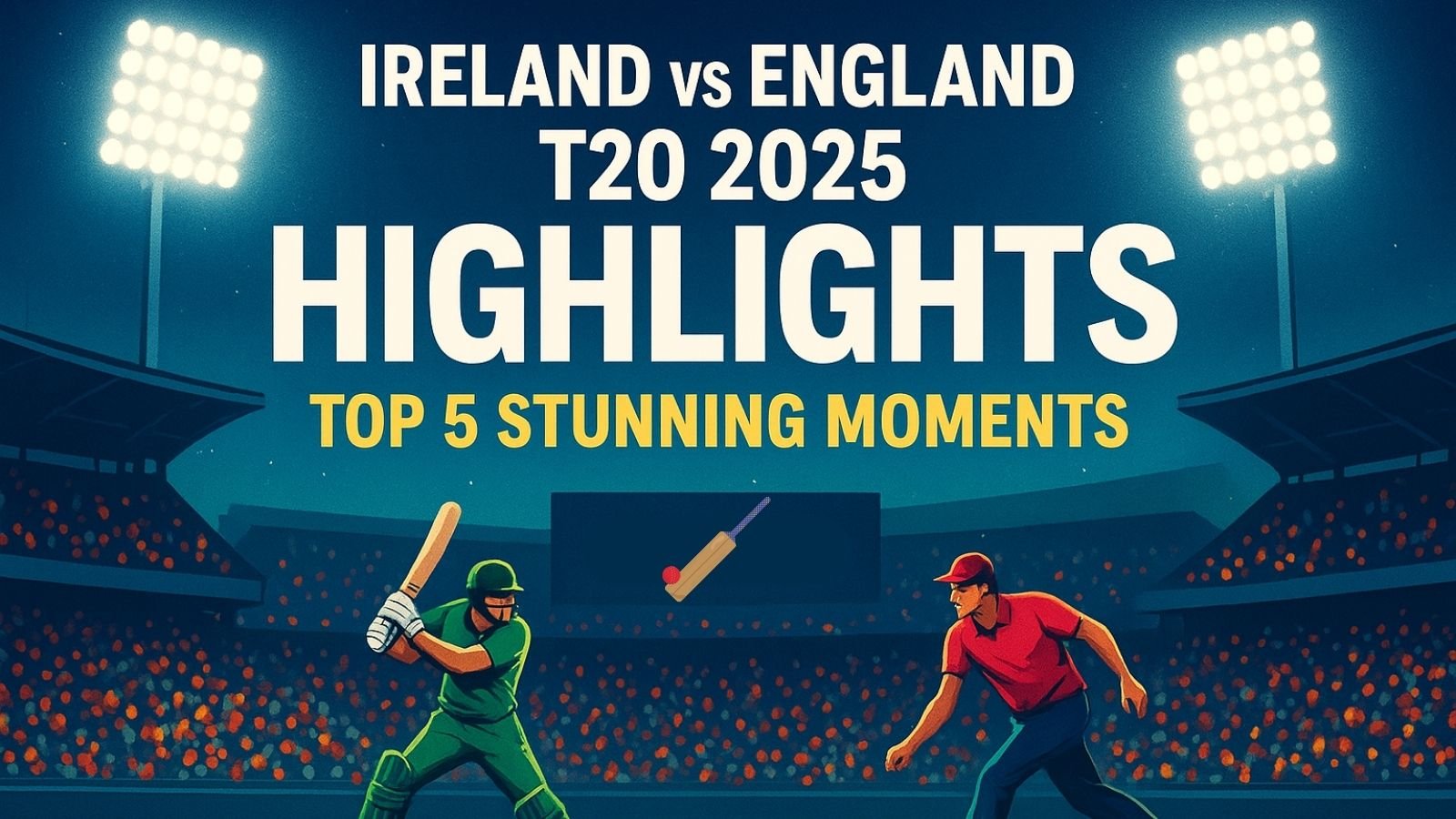 Ireland vs England T20 2025 highlights featured image