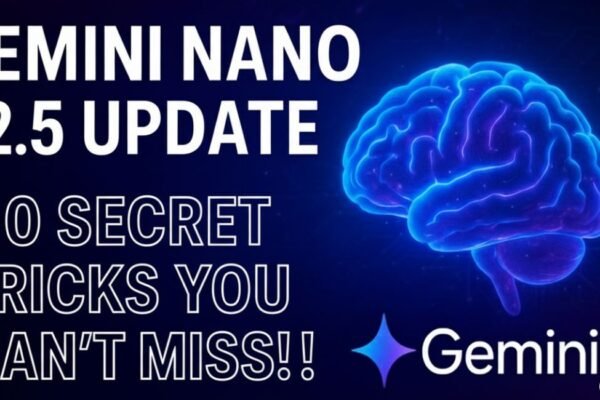 Top 10 Gemini Nano Tricks After Google 2.5 Flash Update
