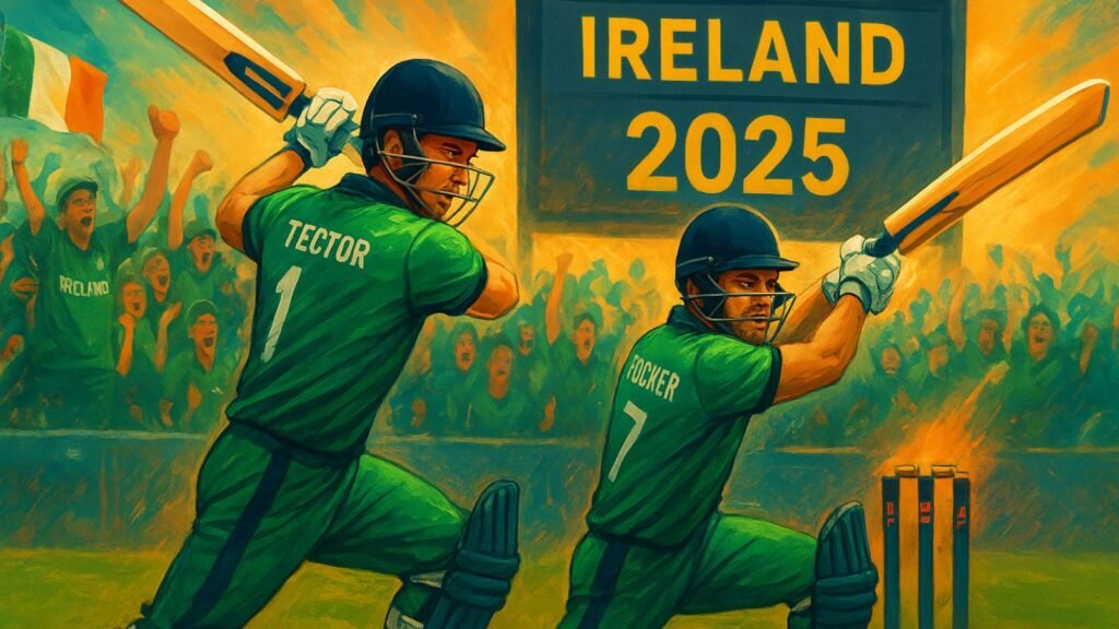 Ireland middle order batting fightback vs England T20 2025
