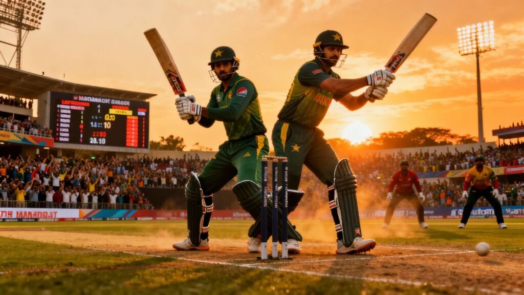 Mohammad Nawaz and Hussain Talat partnership in Sri Lanka vs Pakistan Asia Cup 2025