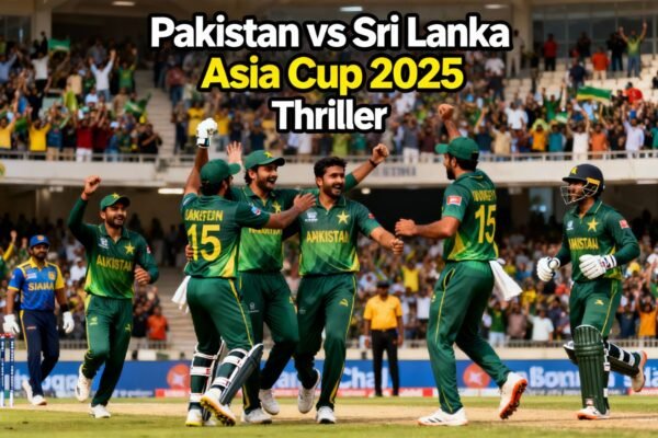 Sri Lanka vs Pakistan Asia Cup 2025 thrilling match highlights