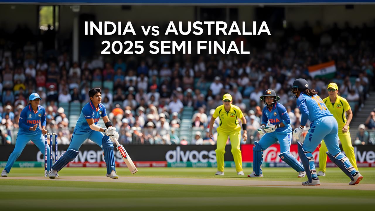 India vs Australia Women's World Cup 2025 Semi Final featured image
