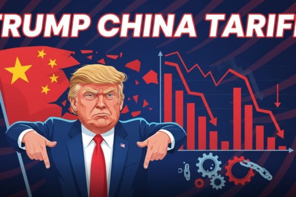Trump China Tariff 100% Impact on US Stock Market and Bitcoin
