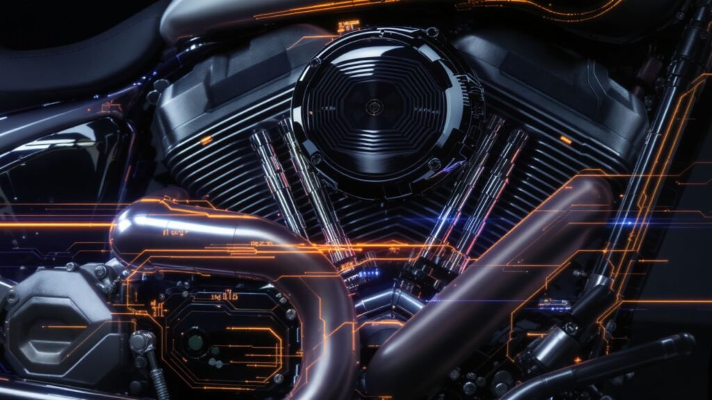 TVS RTX 300 engine and performance render