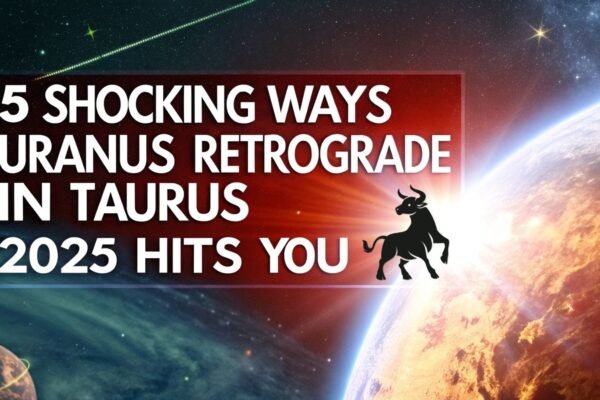 planet Uranus retrograde with Taurus constellation background