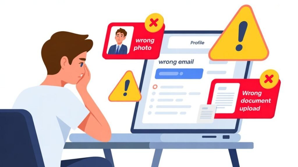 Common mistakes during JEE Main 2026 registration