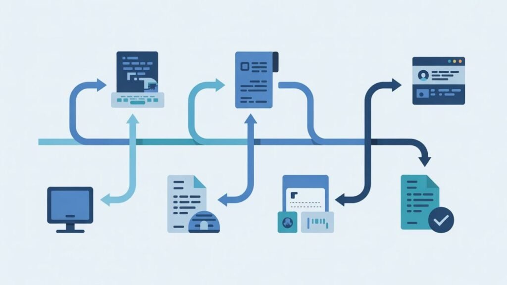 JEE Main 2026 registration 7 steps infographic